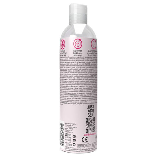 Wet Delicious Oral Play – Cupcake – Waterbased Flavored Lube 4 Oz